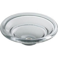  Nature's Chemistry Spun Glass Vessel Style Bathroom Sink - Ice
