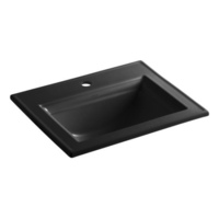  Memoirs Stately Self Rimming Bathroom Sink - Black