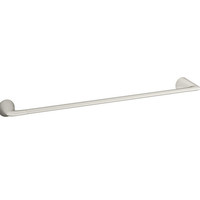  Modern Towel Bar Bathroom Accessory - Vibrant Brushed Nickel
