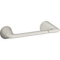  Modern Paper Holder Bathroom Accessory - Vibrant Brushed Nickel