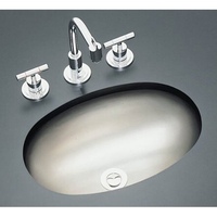  Bolero Self Rimming Bathroom Sink - Stainless Steel