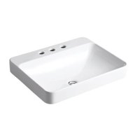  Vox Vessel Style Bathroom Sink - White