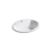  Bryant Self Rimming Bathroom Sink - White