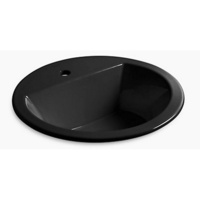  Bryant Self Rimming Bathroom Sink - Black