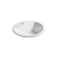  Bryant Self Rimming Bathroom Sink - White