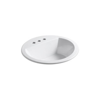  Bryant Self Rimming Bathroom Sink - White