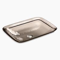 Vessel Style Bathroom Sink 20-5/8'' x 14-15/16'' x 4-11/16''