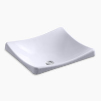 Vessel Style Bathroom Sink 18-1/4 x 15-5/8 x 7 Vessel Style Bathroom Sink 18-1/4 x 15-5/8 x 7