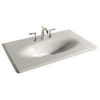 Bathroom Vanity Top 37-5/8'' x 22-1/4'' x 6-1/2''