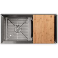  Poise Stainless Steel Undermount - Double Bowl Kitchen Sink - Stainless Steel