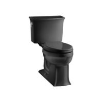  Archer Two Piece Toilet - Black