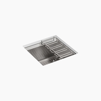  8 Degree Undermount Bar Sink - Stainless Steel