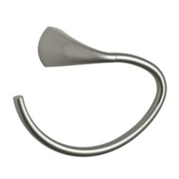  Alteo Towel Ring Bathroom Accessory - Vibrant Brushed Nickel