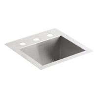  Vault Dual Mount Bar Sink - Stainless Steel