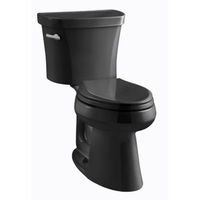  Highline Two Piece Toilet - Black