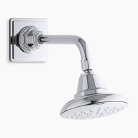  Pinstripe Shower Head Shower Accessory - Polished Chrome
