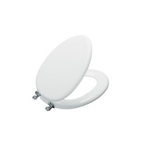  Kathryn Toilet Seat Bathroom Accessory - White