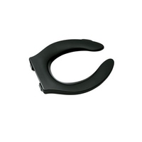  Stronghold Toilet Seat Bathroom Accessory - Black