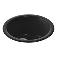  Porto Fino Dual Mount Bar Sink - Black