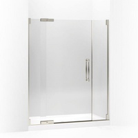  Shower Door - Swing Shower Door - Brushed Nickel