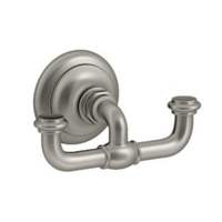 Artifacts Robe Hook Bathroom Accessory - Vibrant Brushed Nickel