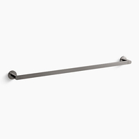  Composed Towel Bar Bathroom Accessory - Vibrant Titanium