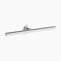  Components Towel Bar Bathroom Accessory - Polished Chrome