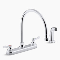  Triton Bowe Two-Handle Kitchen Faucet - Polished Chrome