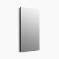  Maxstow Swing Door Medicine Cabinet - Dark Anodized Aluminum