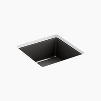  Verticyl Undermount Style Bathroom Sink - Black