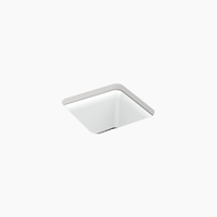  Cairn Undermount Bar Sink - Matte White