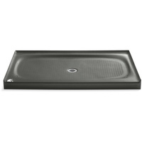  Salient Single Threshold 48'' and Larger Shower Base - Thunder Grey