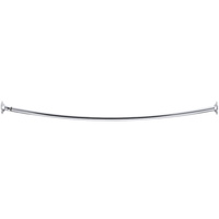  Expanse Shower Rod Shower Curtain Rod - Polished Stainless