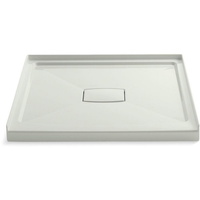  Archer Single Threshold Up To 42" Shower Base - Dune