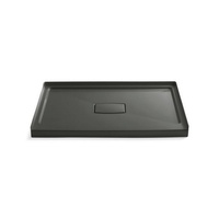  Archer Single Threshold 48'' and Larger Shower Base - Thunder Grey