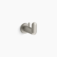  Kumin Robe Hook Bathroom Accessory - Vibrant Brushed Nickel