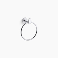  Kumin Towel Ring Bathroom Accessory - Polished Chrome