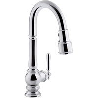  Artifacts Single Handle Kitchen Faucet - Polished Chrome