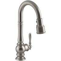  Artifacts Pull-Out Spray Kitchen Faucet - Vibrant Stainless