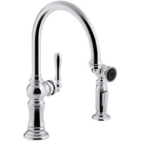  Artifacts Single Handle Kitchen Faucet - Polished Chrome