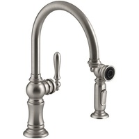  Artifacts Single Handle Kitchen Faucet - Vibrant Stainless