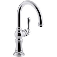  Artifacts Single-Hole Bar Faucet - Polished Chrome