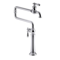  Artifacts Pot Filler Kitchen Faucet - Polished Chrome