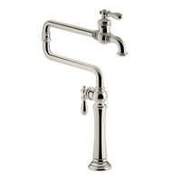  Artifacts Pot Filler Kitchen Faucet - Vibrant Polished Nickel