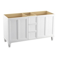  Damask Vanity Base Bathroom Vanity - Linen White