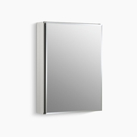  Modern Swing Door Medicine Cabinet - Aluminum
