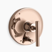  Purist Non-Thermostatic Valve Trim Trim Kit - Vibrant Rose Gold