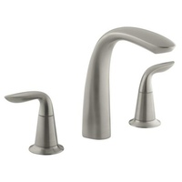  Refinia Deck Mount Tub Faucet - Vibrant Brushed Nickel