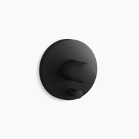  Components Non-Thermostatic Valve Trim Trim Kit - Matte Black