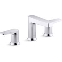  Taut 8'' Widespread Bathroom Faucet - Polished Chrome